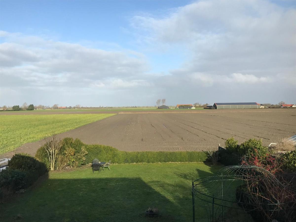 T Huuske Tuinappartement Met Fantastisch Uitzicht, Nabij Zee Zonnemaire Eksteriør billede